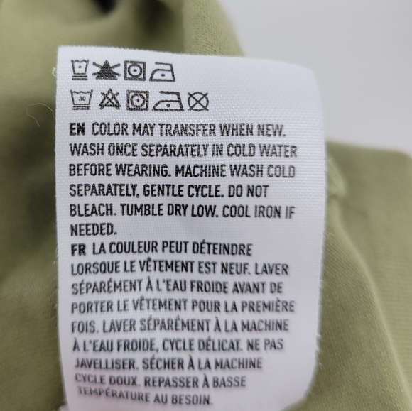 AEO Women's Olive Green Suntwist Convertible Cami Tank Top Size XL - Picture 9 of 10